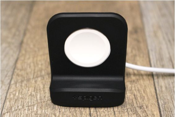 Apple Watch充電器スタンド/Spigenの本体充電部分