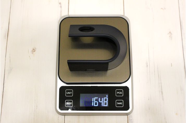 Apple Watch充電器/スタンドのWUUDIの本体重量