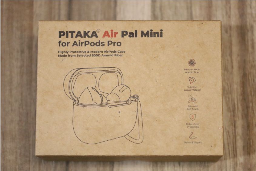 PITAKA Air Pal Mini for AirPods Proケースの外箱